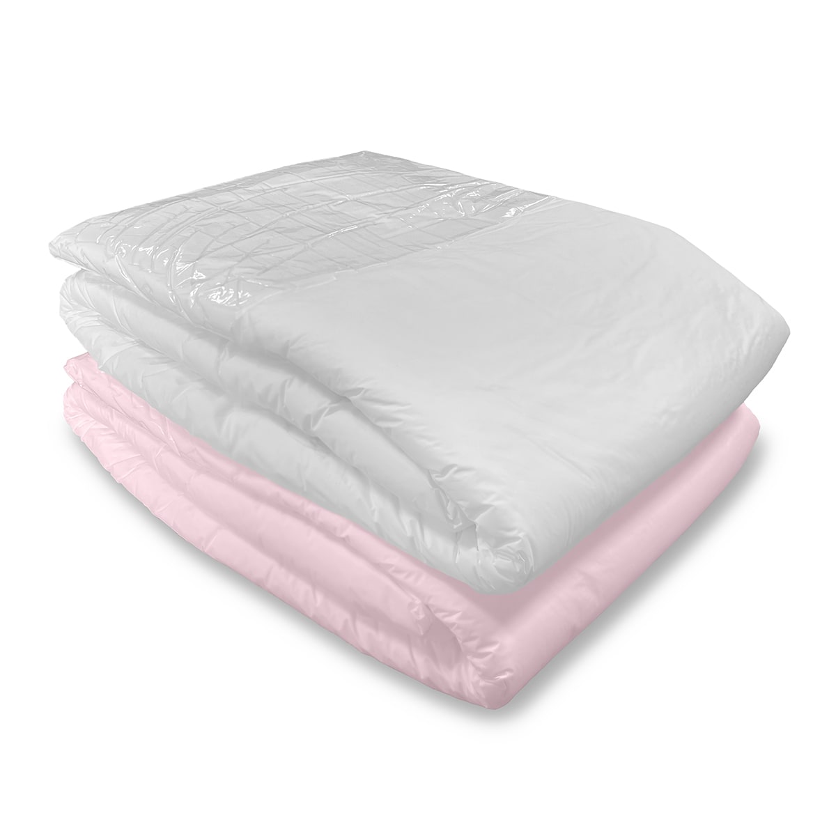 NRU STR8UP Pink and White VAT Exempt Adult Incontinence Slip