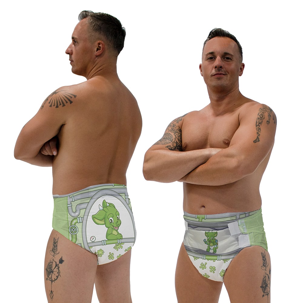 Tykables Potty Monsters VAT Exempt Adult Incontinence Slip