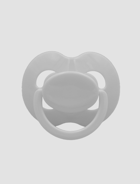 White Pacifier Kiddo LULLY XXL